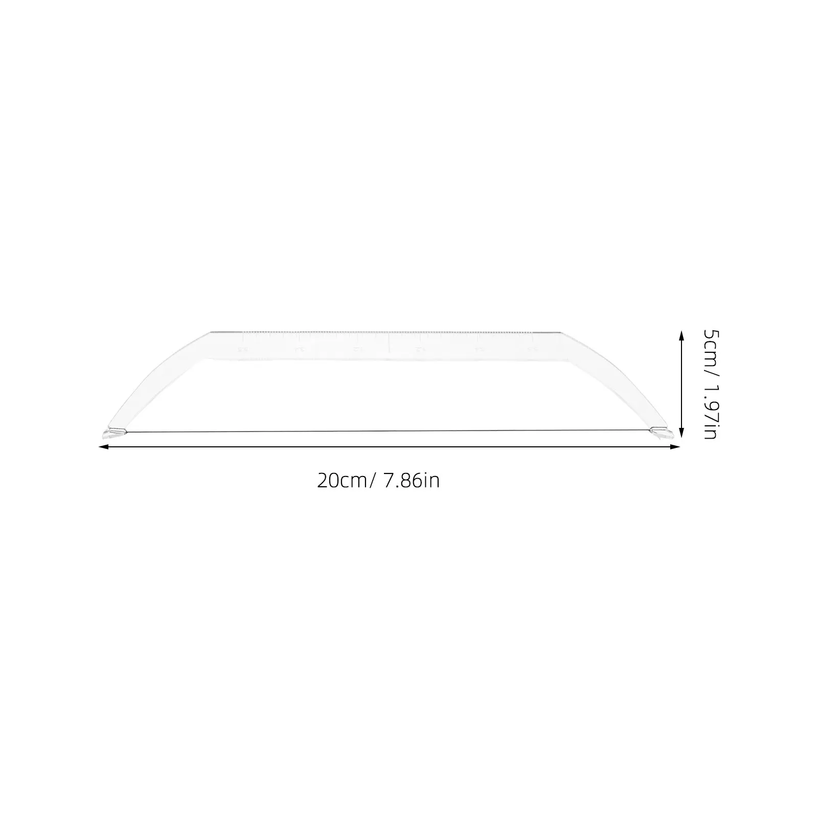 Eyebrow Positioning Ruler Mapping Tool Brow Stencil For Professional Makeup Artist Precise Markings Bendable