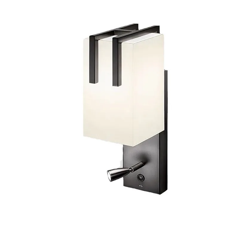 

Nordic simple modern wall lamp hotel atmosphere lamp adjustment bedroom bedside living room study aisle staircase