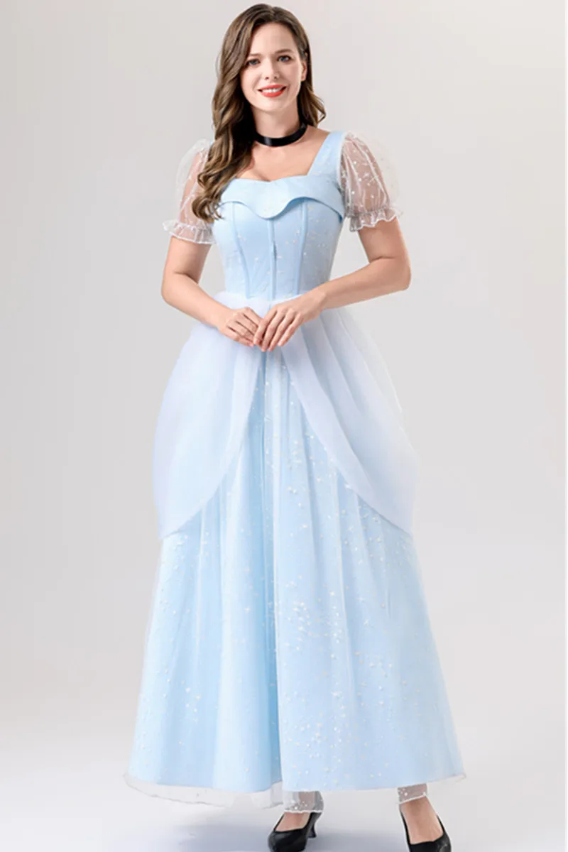 

Halloween Disguise Fairy Tales Sexy Princess Cinderella Cosplay Costume Purim Alice in Wonderland Anime Maid Fancy Dress