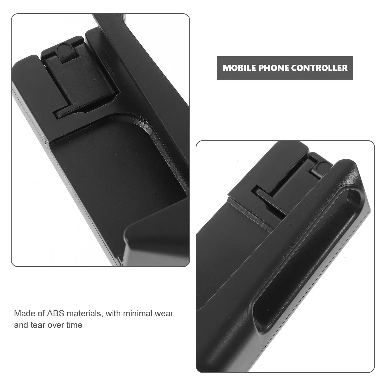 

Lightweight Durable Abs Handle For Mobile Phone Plug Play Portable Cellphone Gaming Controller Sturdy Phone Accessories