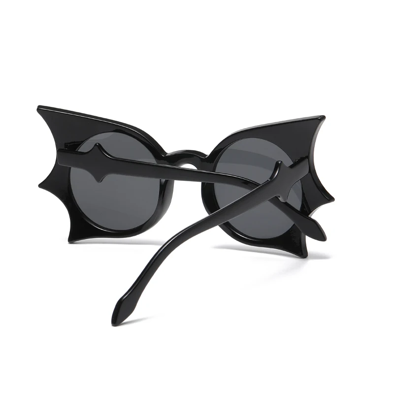 2025 Hip-Hop Fashion Women Sunglasses Bat Shaped Design Trendy Women Stage Show Cool Sun Glasses UV400 image 4