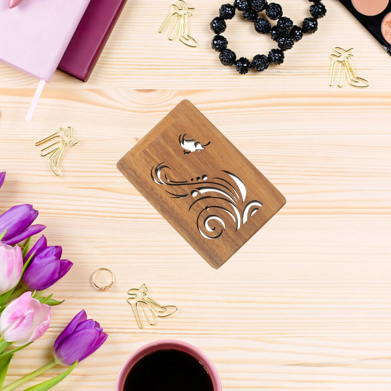 Maquiagem portátil compacto dobrável para viagens pequeno bolso leve mini espelho para bolsa presente feminino espelho de maquiagem compacto