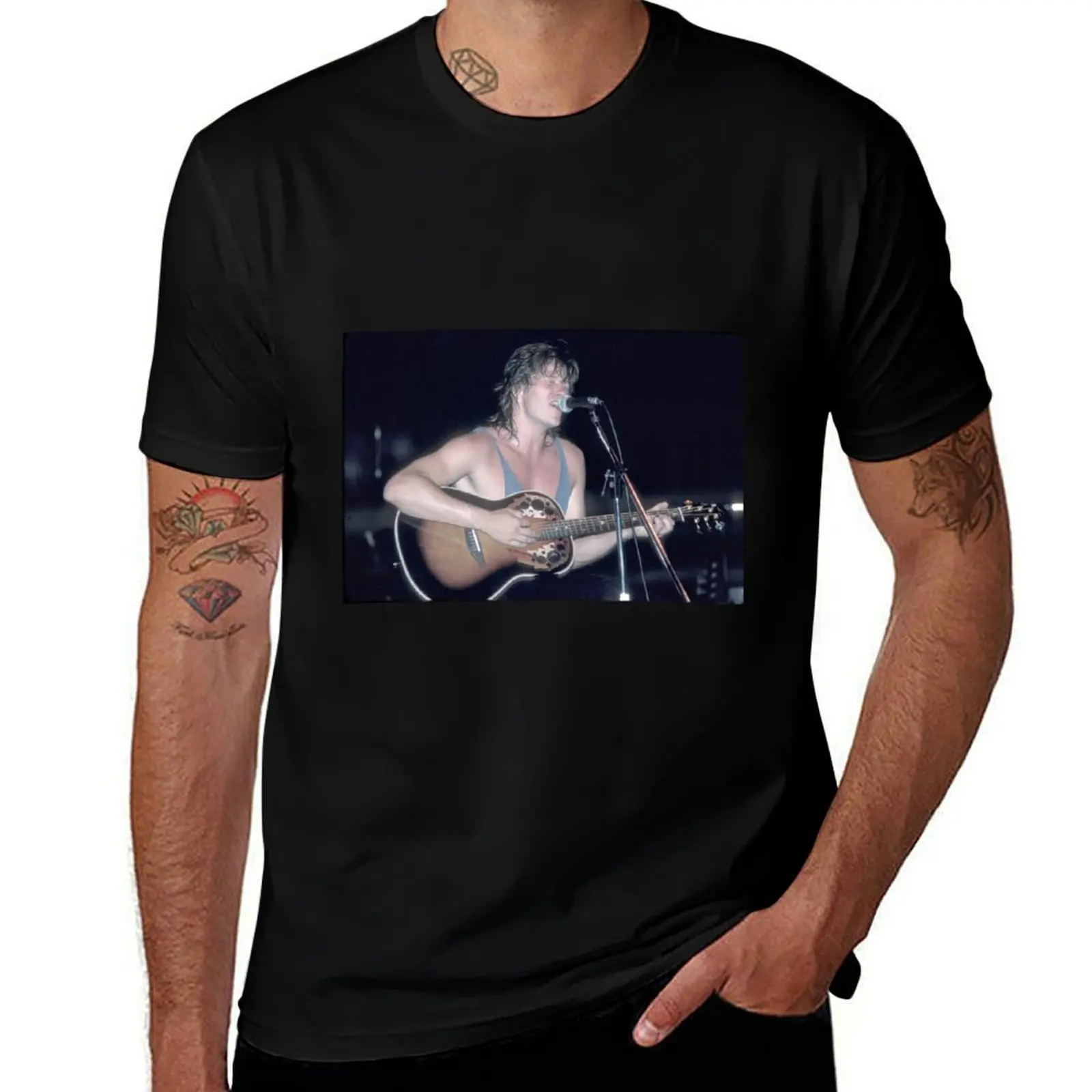 Jack Wagner Photograph T-Shirt for a boy customizeds graphic tee shirt mens designer t shirt