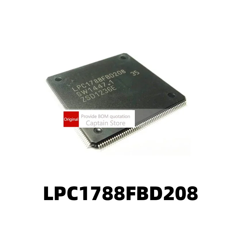 5PCS LPC1788FBD208 LPC1788 packaged LQFP208 ST microcontroller