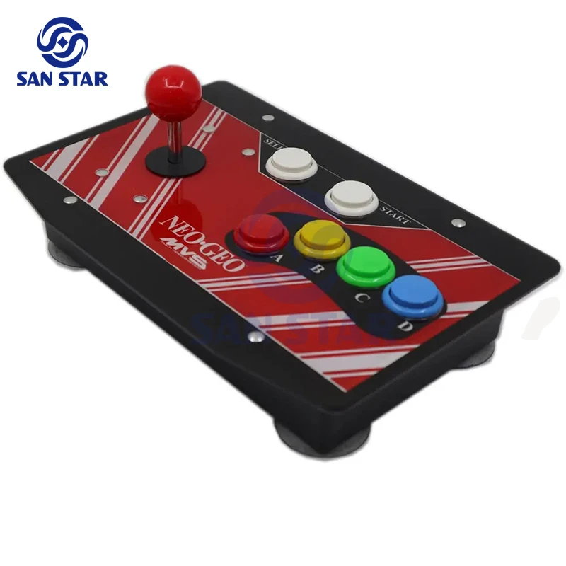 RAC-J200S Neo Geo Arcade Joystick Fight Stick 15 Pin 6 Button 4