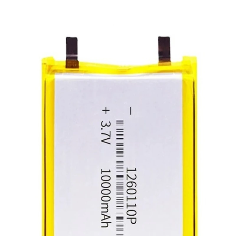 Pour TOYPOWER BANK GPS nouvelles Batteries bonne qualité 3.7 V 10000 mAH 1260110 batterie Li-ion polymère 3 pièces