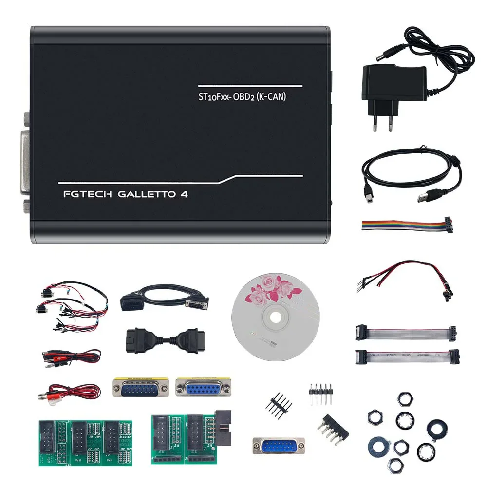 

FGTech Galletto 0475 OBD2 Auto ECU Chip Tuning Tool FG Tech Galletto 4 Master EU 0475 V54 Full Chip Support BDM Full Function