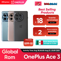 Oneplus ACE 3 5G Global Rom Snapdragon 8 Gen 2 6.78'' 1.5K 120Hz AMOLED Display Screen 5500mAh Battery 100W SUPERVOOC Charge