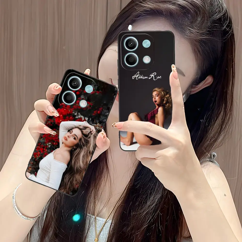 أديسون راي قضية الهاتف المحمول ل POCO M7 M6 M5 M4 M3 X7 X6 X5 X4 X3 Pro GT 5G غطاء الطباعة الملونة الهاتف الذكي غطاء فاخر