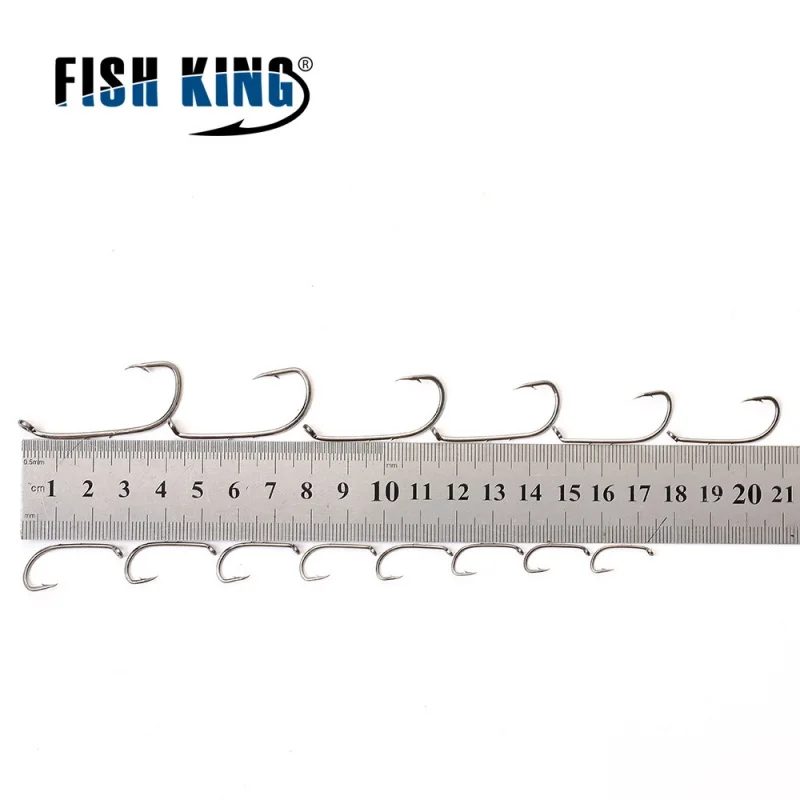 Flat Sea Hook Barbed Eel Hoy Double Back Thorn Hook Fishing Gear Wholesale