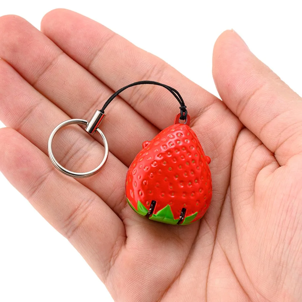 Cartoon Mini Foldable Animal Fruits Nail Clipper Hand Toe Clipper Panda Tiger Strawberry Nail Clipper With Keychain