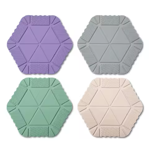 Eary 1 Piece Magnetic Heat-Resistant Pads Kitchen Tableware Mat Food-Grade Silicone Food Storage Box Washable Easy to Clean Mats