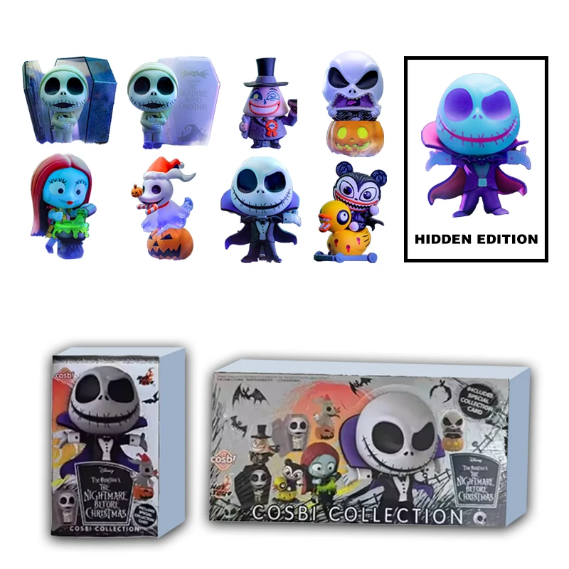 

Новинка 2024 года, подлинные игрушки, Рождество, Wacky Eve Scare II, глухая коробка, украшение ручной работы, модные игрушки с персонажами аниме, подарок на Хэллоуин