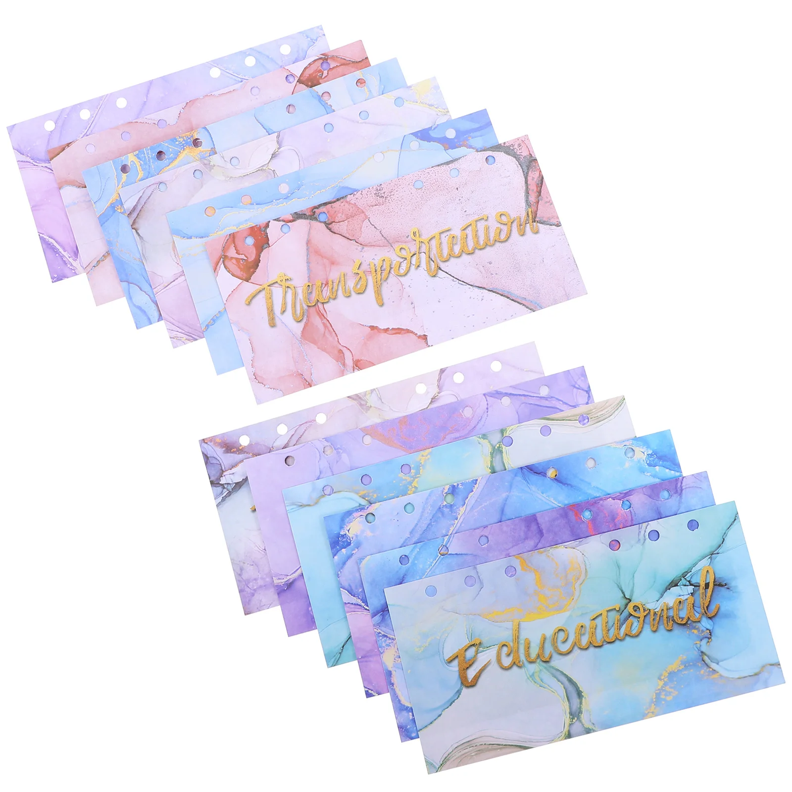 Budget Cards Portable Paper Sheets For Daily Expense Tracking Financial Planning Organizer Cash Envelope Tracker Budget