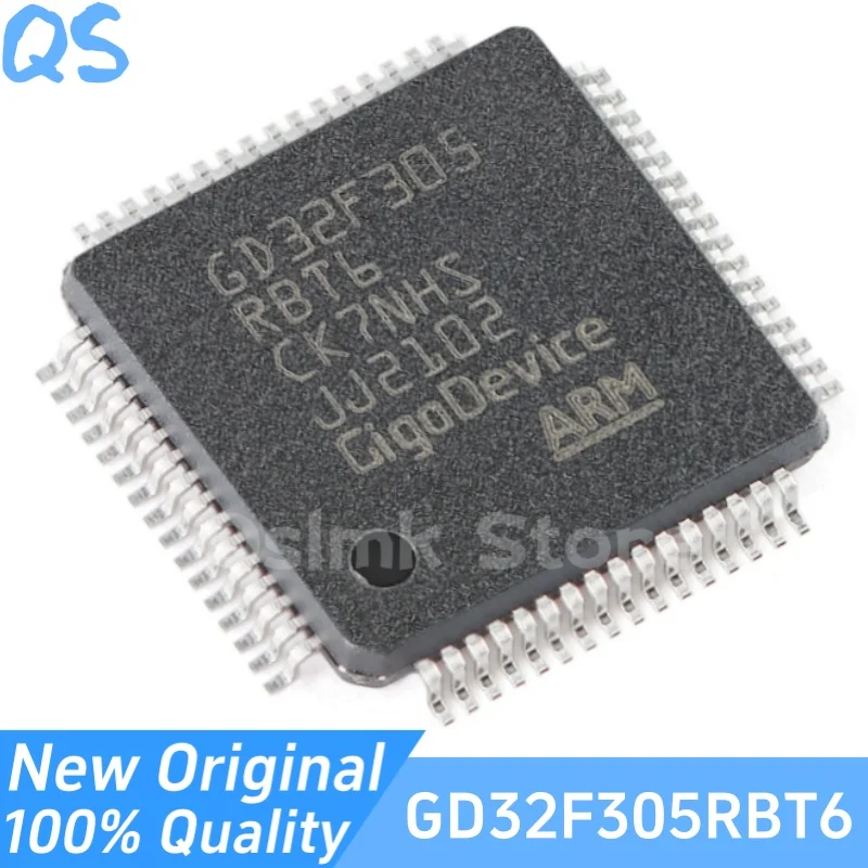

New Original GD32F305RBT6 GD32F305 LQFP-64 Chip 32-Bit Microcontrolle MCU