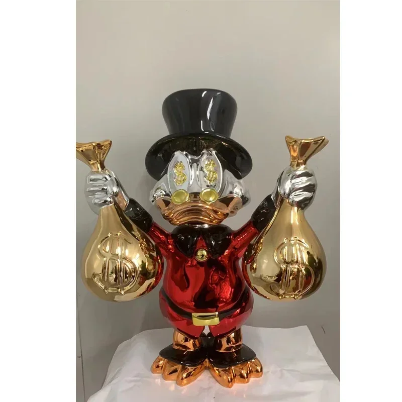 

Creative Customized Money Bag Pop Art Statues Home Decor Modern Resin Sculpture Crafts And Arts For Gifts