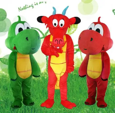 New Adult Halloween Character Cute Dinosaur Christmas Dress Full Body Props Outfit Mascot Costume