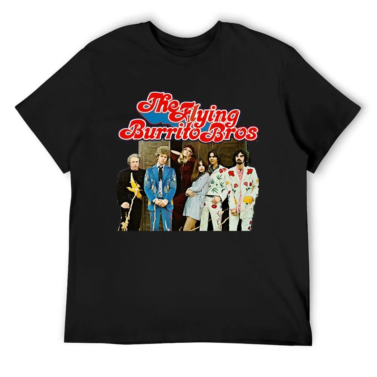 

The Flying Burrito Parsons For Fans T-Shirt Funny t-shirt T-shirts man blacks men clothings