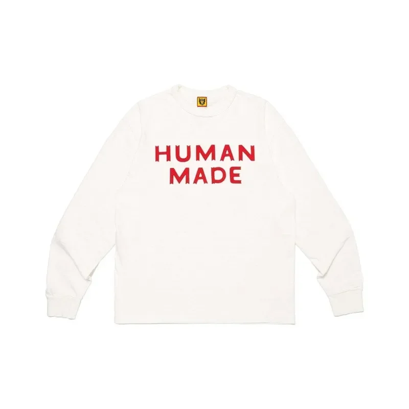 Human Made 2026 Long Sleeve T Shirt Crewneck Loose Couple Unisex Casual