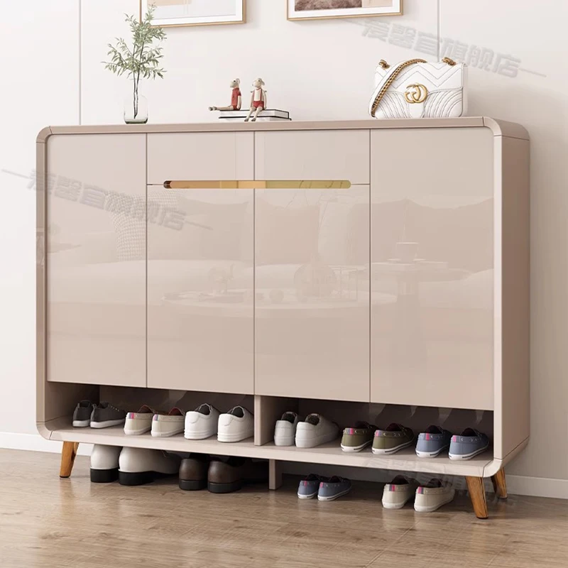 Entrance Display Shoe Rack Dust Proof Designs Multilayer Luxury Shoe Rack European Modern Muebles Para El Hogar Decoration