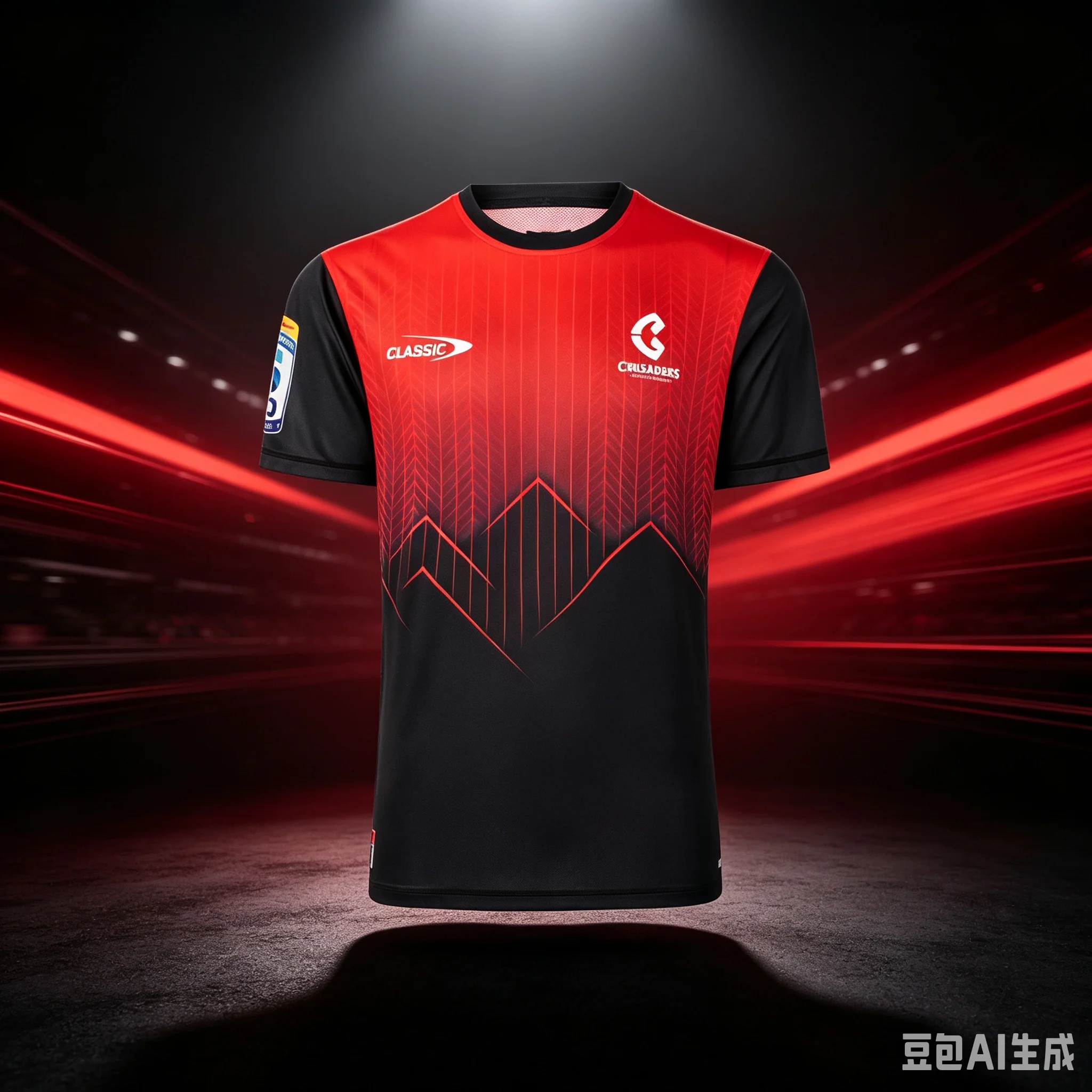 2026 Neues Crusaders Super Rugby Trainingstrikot Herren Y2K T-Shirt Oversize Geeignet für Alltag und Training Modisch – Detail 2