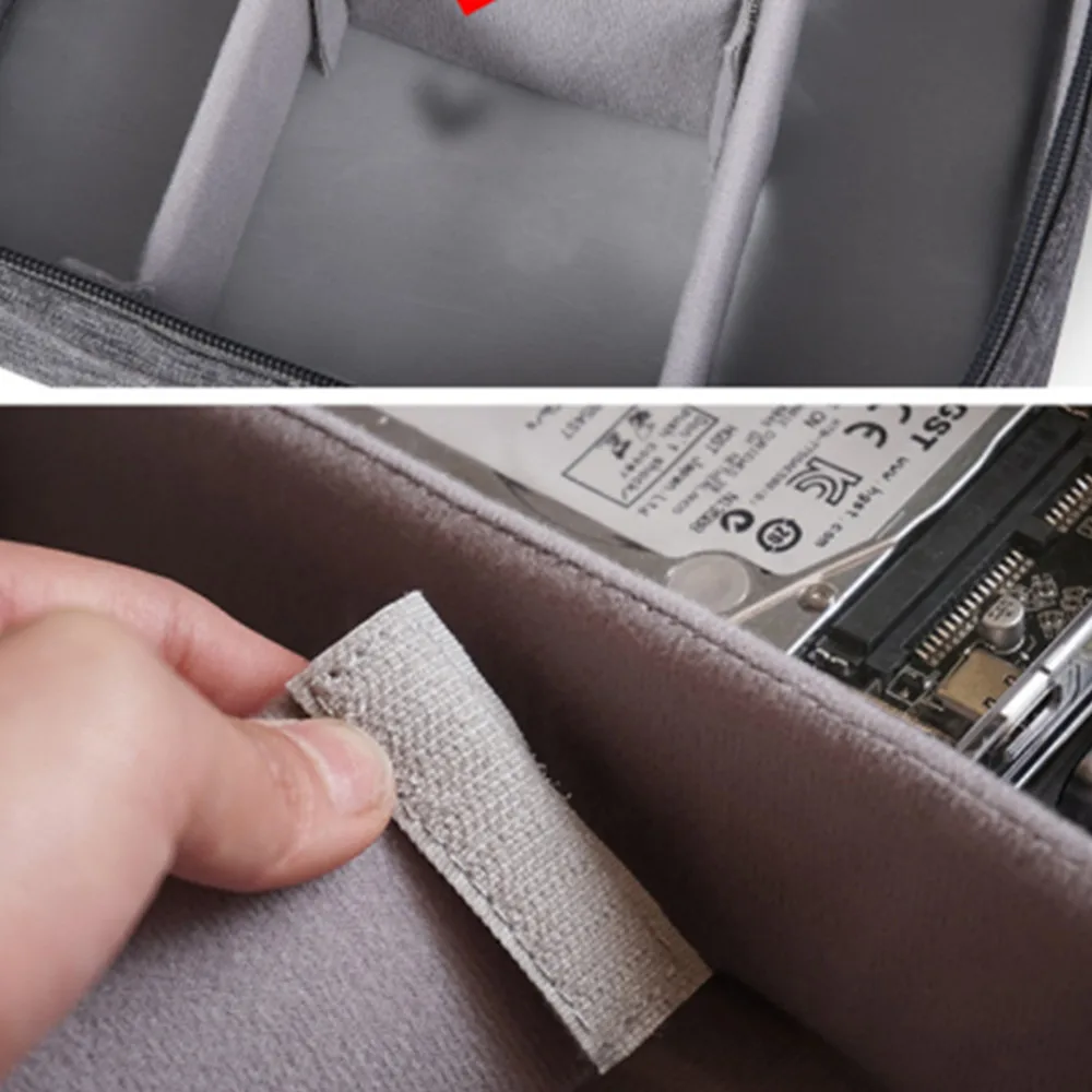 العالمي المحمولة السفر تخزين حامي حقيبة حماية حقيبة يد ل كابل البيانات شاحن كاميرا رقمية تخزين حقيبة