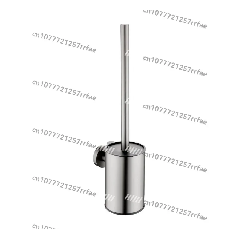 

Hot Products Modern Design Household Stainless Steel Floor Toilet Brush Set Bathroom Metal Cup