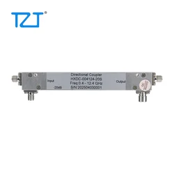 TZT HXDC-004124-20S 0.4-12.4GHz RF Microwave Broadband 20dB Directional Coupler w/ SMA Female Connector