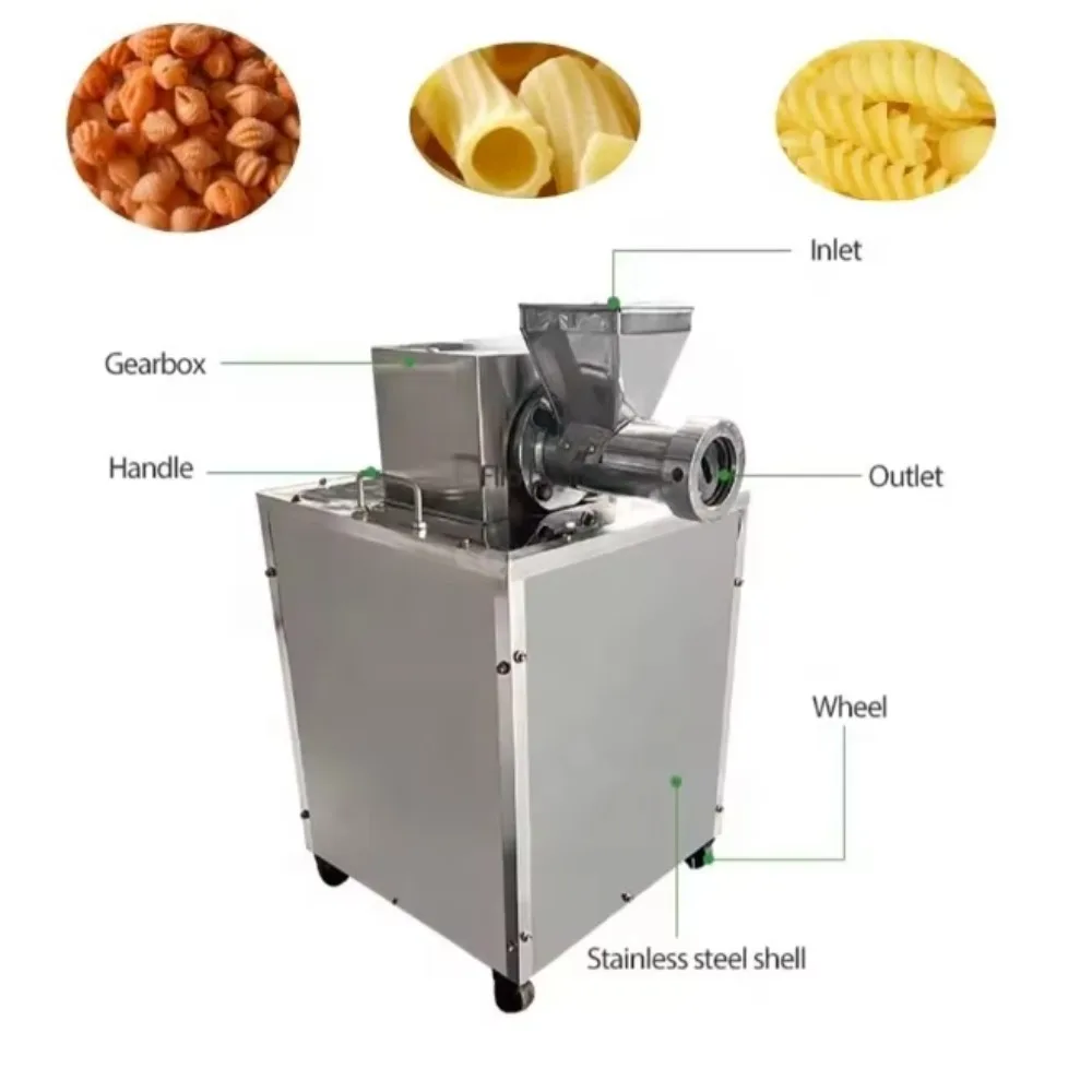 

Industrial Electric Corn Process Spaghetti Manufacture Production Line Marcato Macaroni Pasta Maker Making Machine