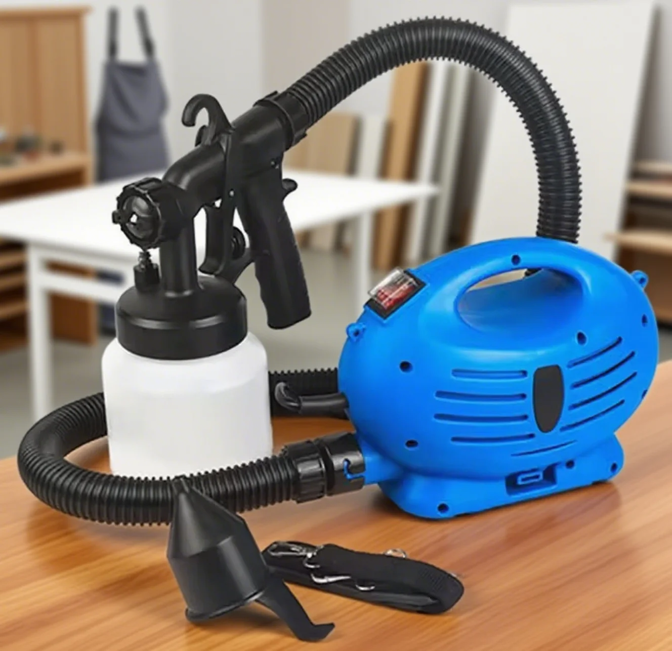 

Беспроводной электрический пистолет-распылитель, перезаряжаемый аэрограф, распылитель краски, портативная чистящая шайба для домашней мебели, покраски автомобиля