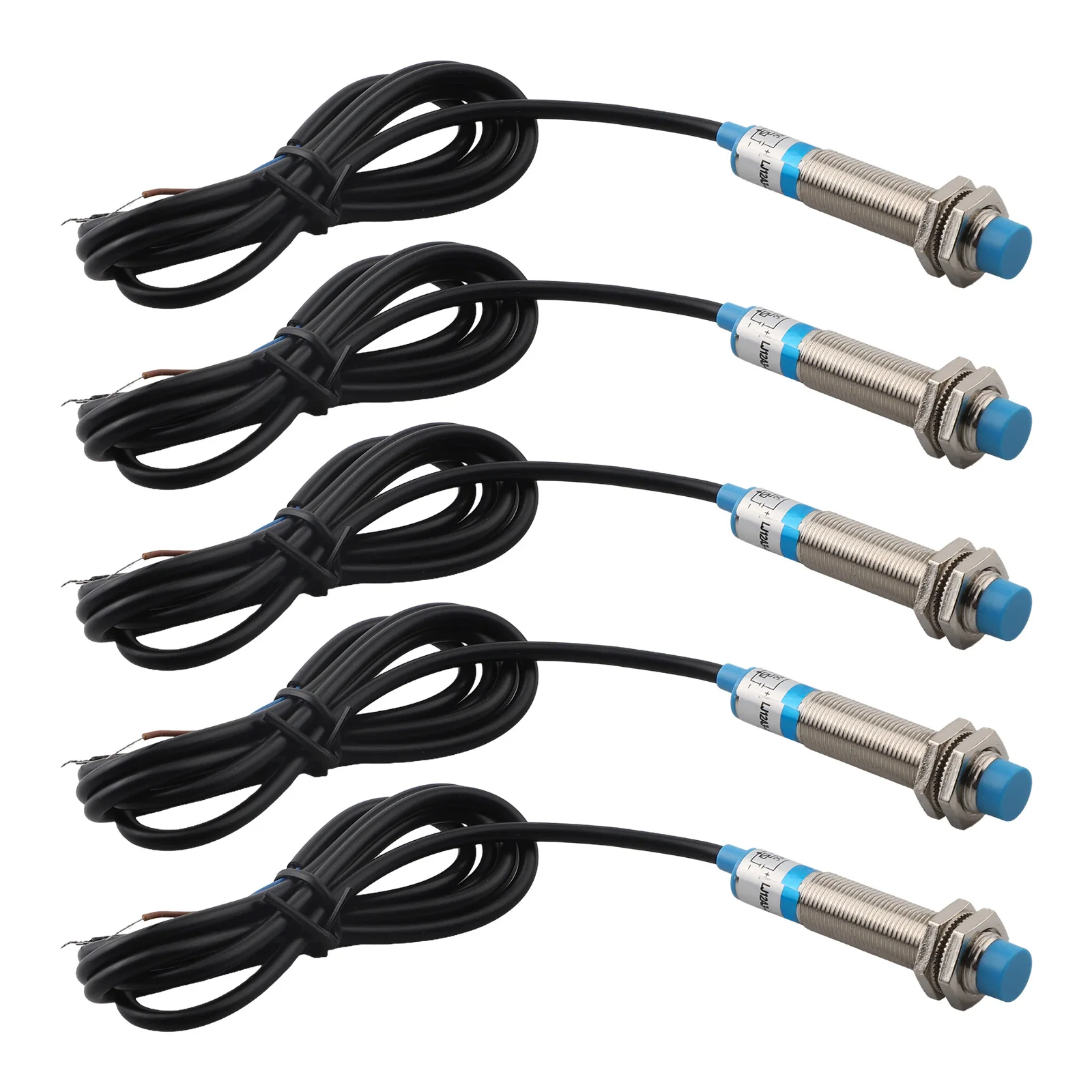 5 Pieces for pnp NO Close Inductive for proximity Sensor Switch LJ12A34ZAY Compatible with Robotic and CNC Tooling