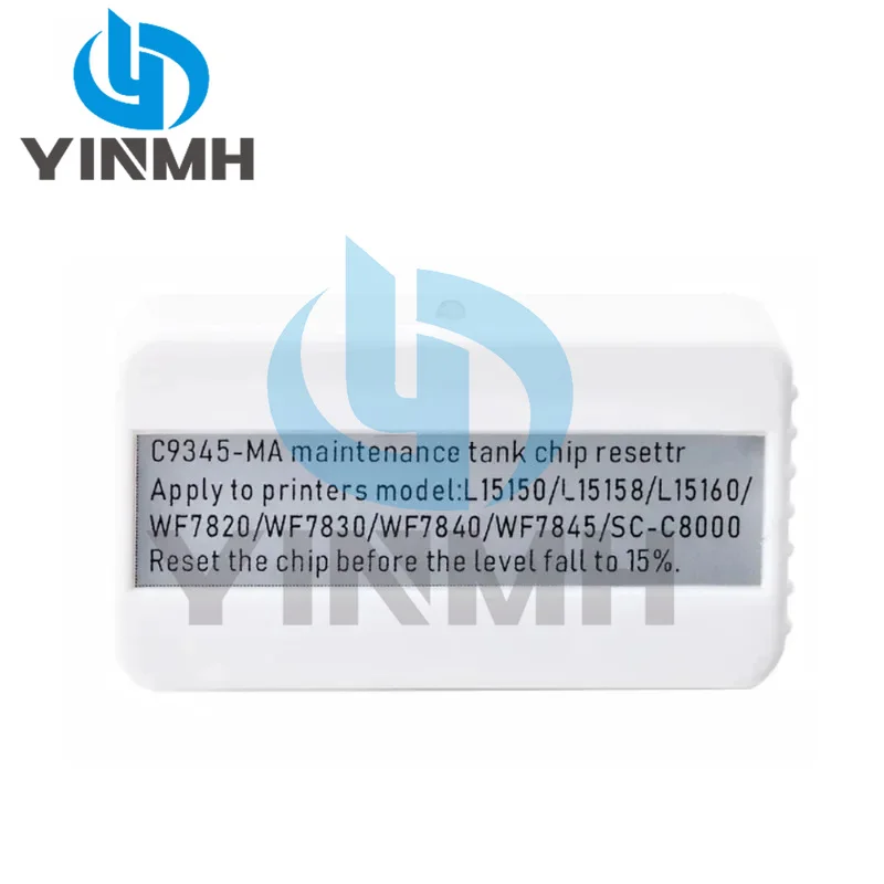 

C9345 Chip Resetter be using for Epson L18050 L8050 WF-7830 7840 7820 7845 C8000 C58000 C7000 ET-5850 Maintenance Tank Type C or