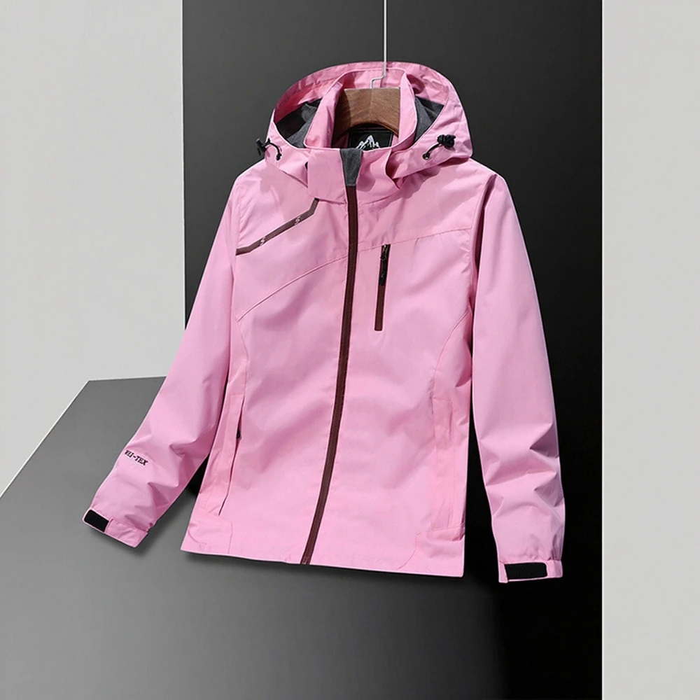 

Casual Round Neck Jacket Without Decoration Women's Top Class Style Fast Fashion Colorful Design For Spring Autumn