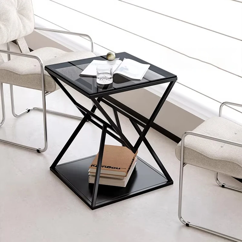 

Modern Coffee Tables Minimalist Creative Metal Coffee Table Household Hall Mini Tea Table Removable Elegant Aesthetic Furniture