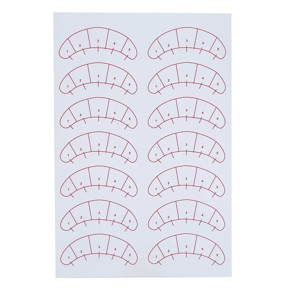 Patchs autocollants en papier pour extension de cils, tampons sous les yeux, outils d'application de maquillage, 140 pièces