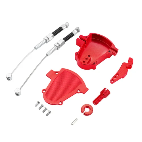 Imagen 2 del producto ZSDTRP Reemplazo de palanca de cable de embrague de tracción fácil para motocicletas de aleación de aluminio CNC universal para sistema economizador