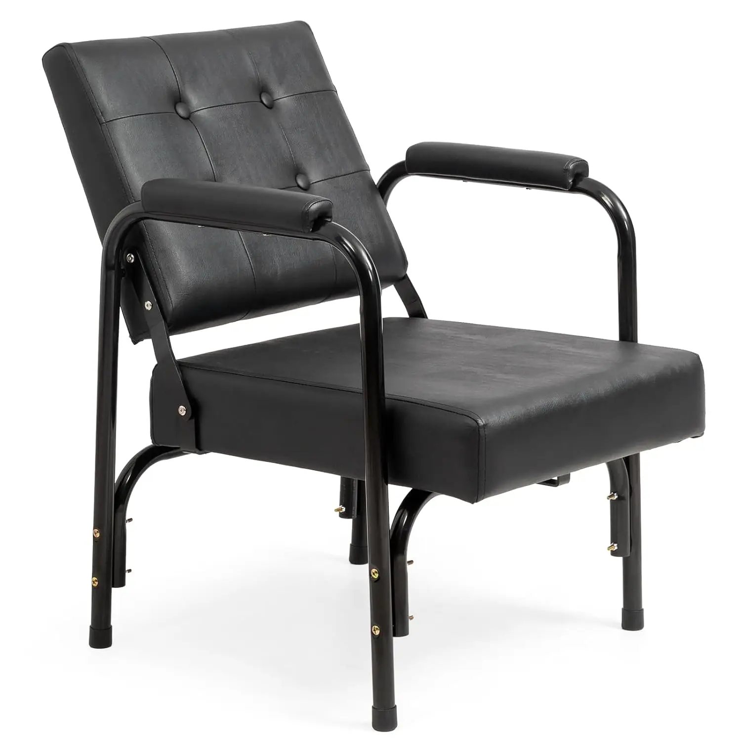 

Auto Recline Shampoo Chair, Portable Salon Barber Chair with Tilted Backrest, Heavy Duty Spa Beauty Equipment for, Customized