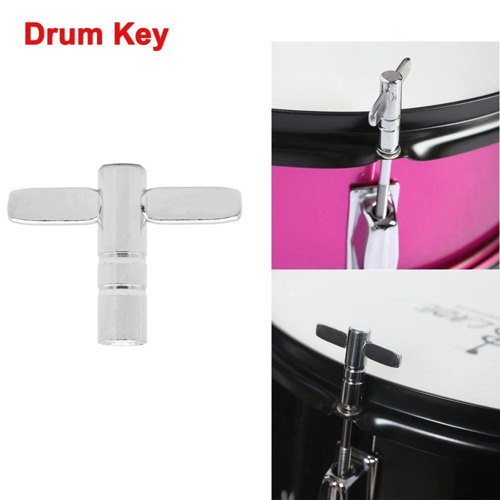 Chave de tambor em forma de t, chave de tambor de jazz, remoção rápida, chave de tambor, tom de afinação