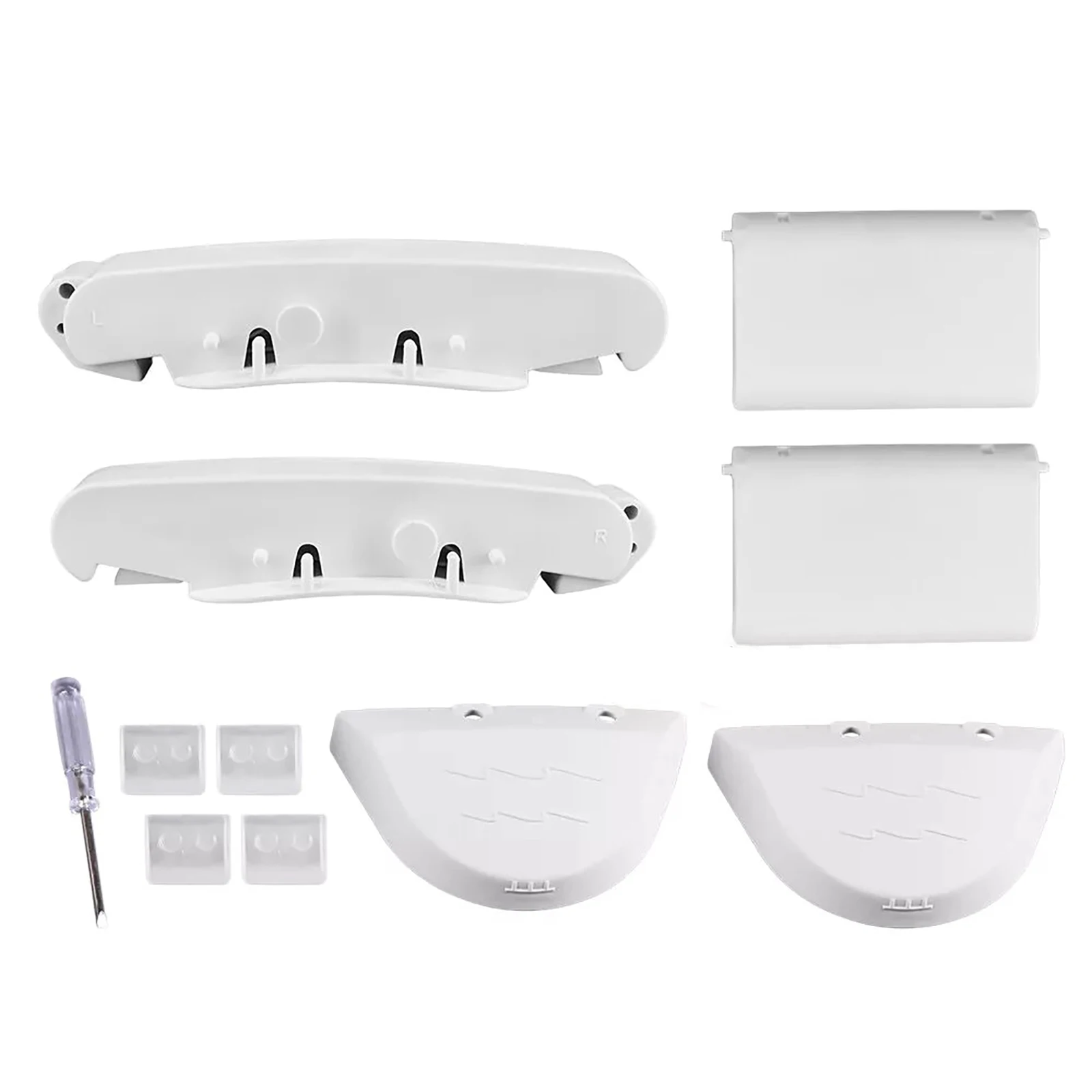 1 Set For Hayward AXV417WHP Pool Cleaner Left & Right Swings and Front & Rear Bezels Kit For Navigator Pool Cleaner Accessories