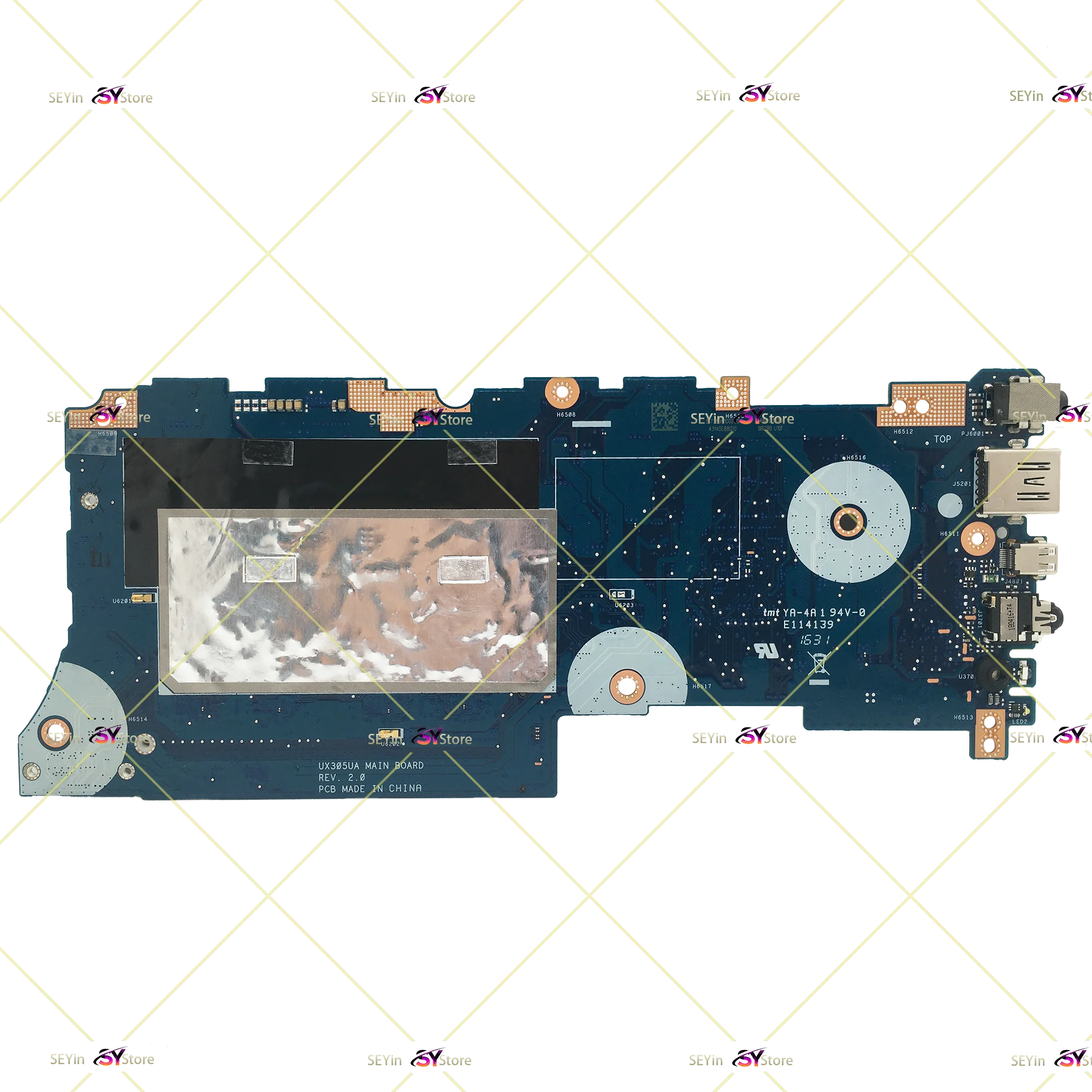 Mainboard For ASUS Zenbook UX305UA UX305U UX305 U305UA Laptop Motherboard I3 I5 I7 6th Gen 4GB/8GB-RAM MAIN BOARD TEST OK