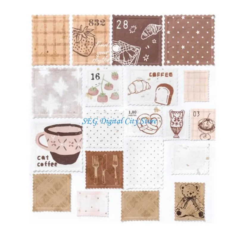 U75B Art Crafts Card Making Embossed Sticker Decorative Scrapbooking Sticker Decorations Planner Sticker for Album Journal