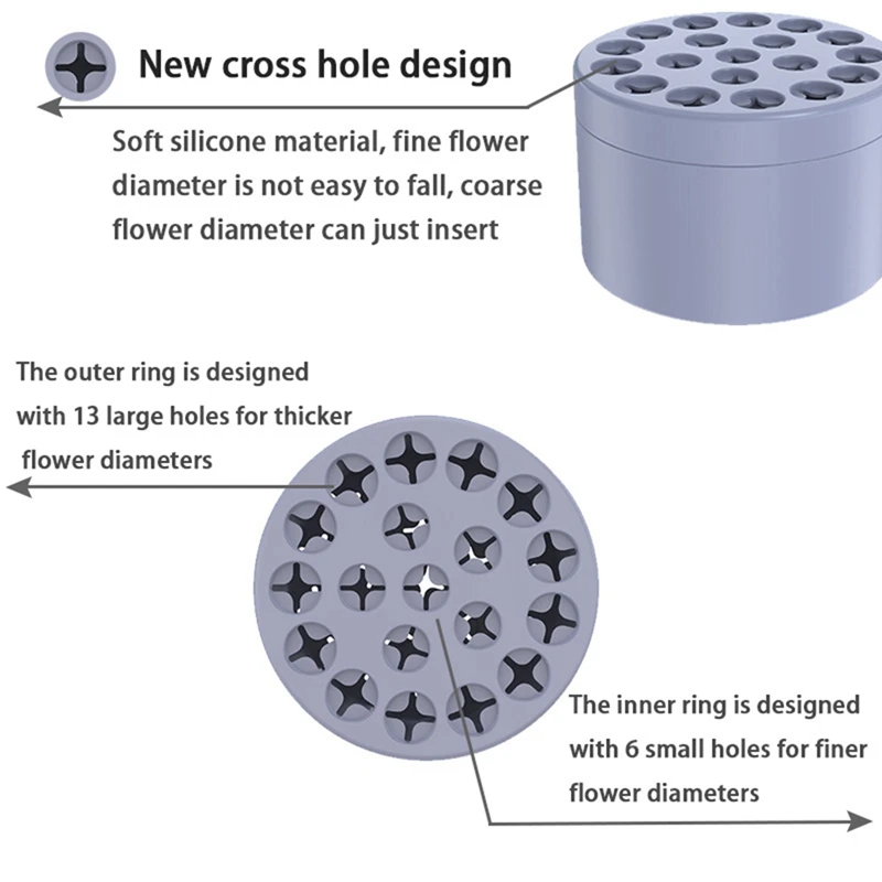 Спиральный Держатель для стеблей Ikebana, спиральный держатель для цветов, спиральный держатель для стеблей, спиральный держатель для ВАЗ, сделай сам, 2 шт.