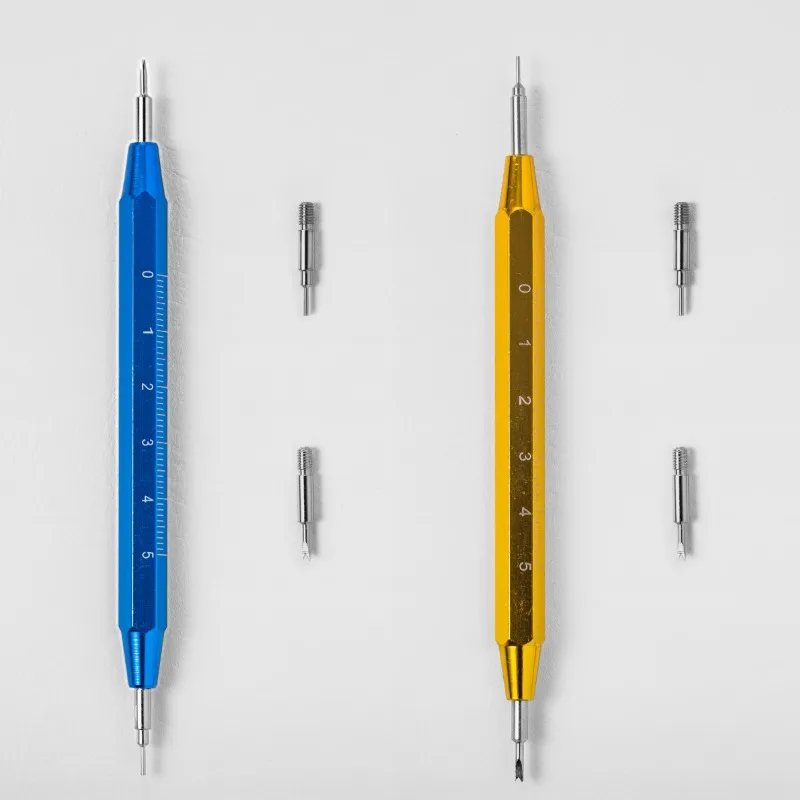 35 قطعة مجموعة مزدوجة رئيس ساعة أداة إصلاح ل حزام (استيك) ساعة الإصدار إزالة دبابيس القضبان ساعة التفكيك إصلاح أداة اليد