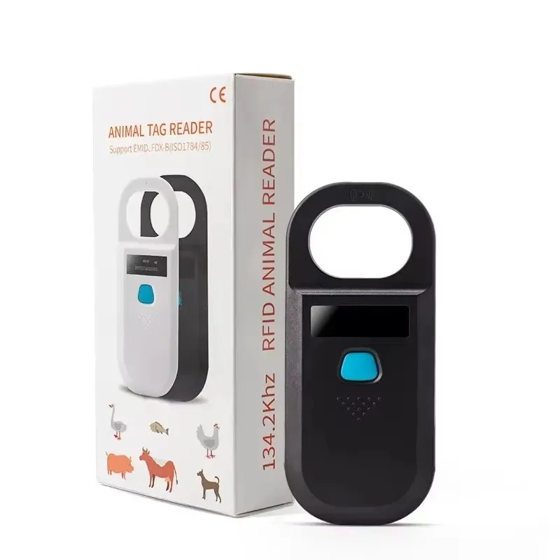 เครื่องสแกนไมโครชิปสุนัขแบบ USB ไร้สัมผัส เครื่องอ่านชิปสัตว์เลี้ยง RF em4305 FDX-B (ISO11784/85) 125khz RFID 134.2Khz ชาร์จซ้ำได้ สำหรับสัตว์เลี้ยง