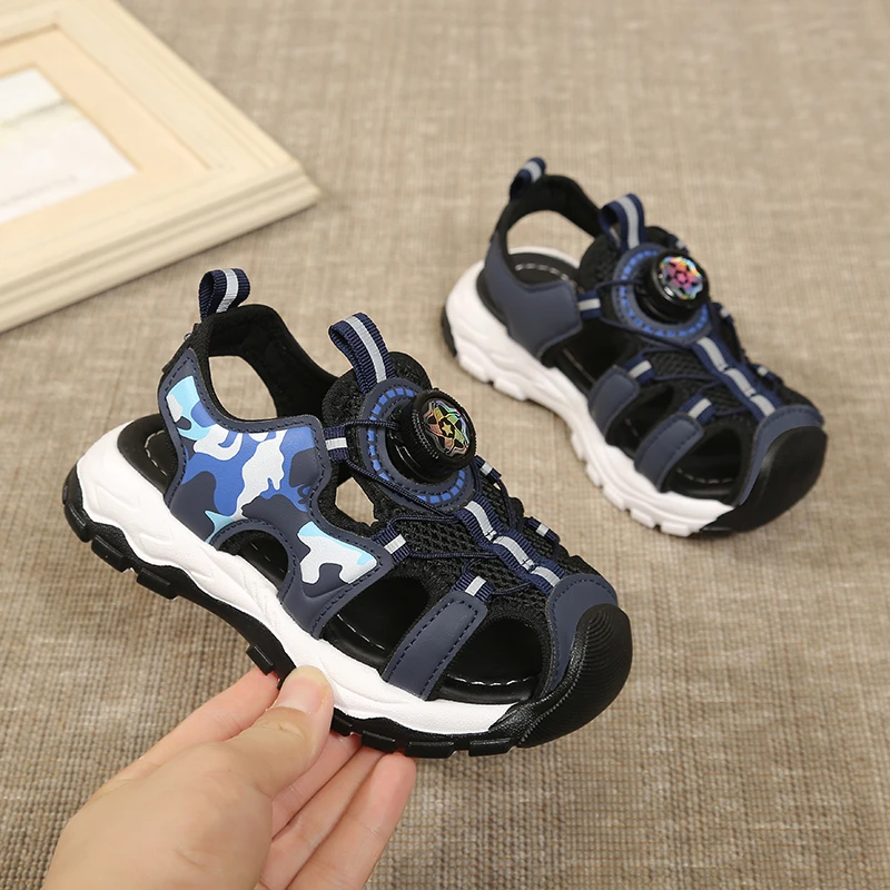 Boys Recycled Adventure Sandal - Outdoor Adventure For Toddlers 评论和价格