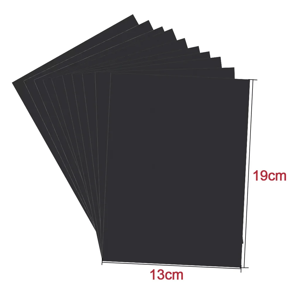Grabador láser de colores mágicos, tarjeta de rascado arcoíris, papel artístico de 13cm x 19cm, Color aleatorio para grabado láser, TTS-55, regalo