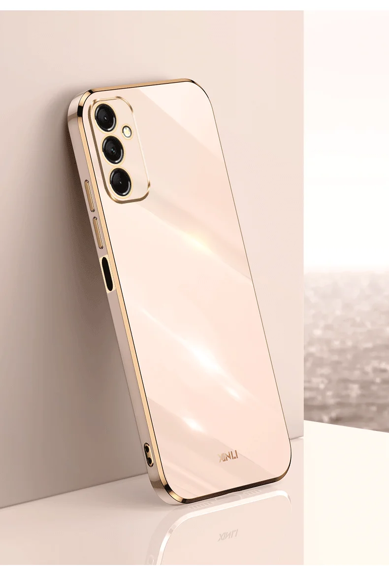 Luxuriöse 6D-Plating-Hülle für Samsung Galaxy A25 A55 A15 A35 A33 A37 A57 A56 A36 A26 A16 A54 A34 A13 A32 A17 A24 5G 4G Softcover – Detail 22