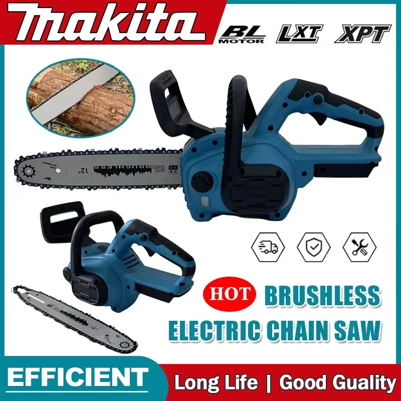 

Makita Brushless Lithium Battery Electric Chain Saw Wireless Chainsaw Machine Cutter for Wood Cordless Chain Saw
