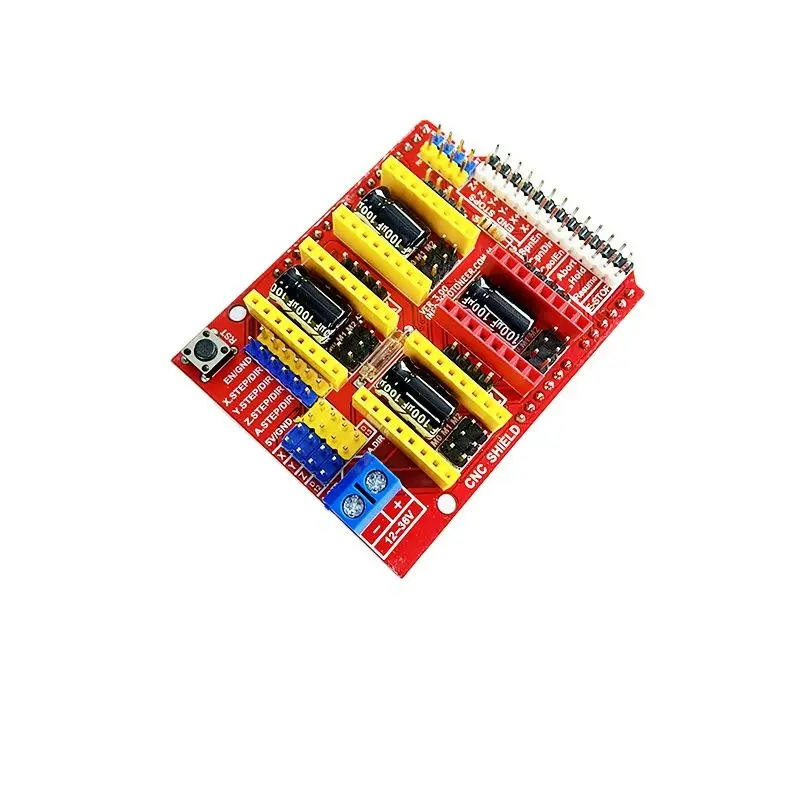 CNC Shield V3 Expansion Board for 3D Printer A4988 Driver Engraving Machine CNC Shield V3 Engraving Machine Expansion Board