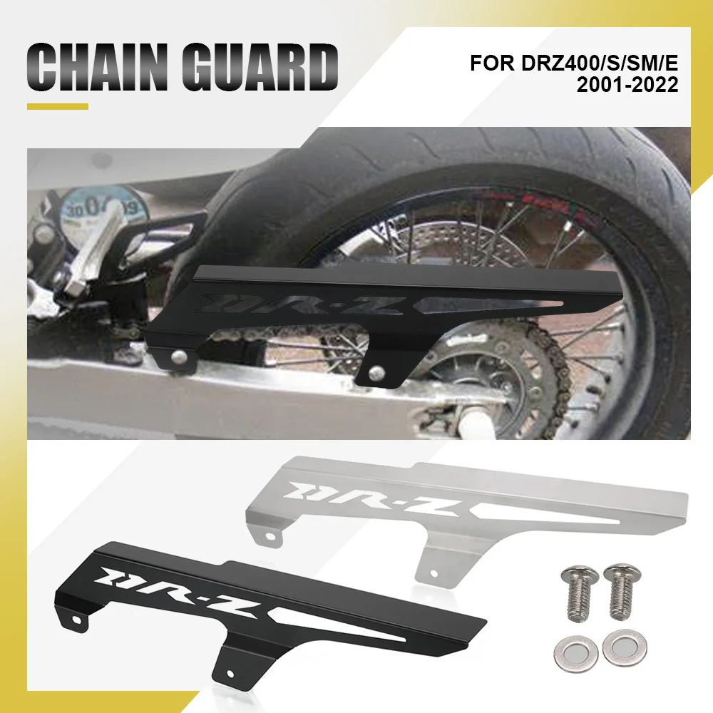 

For Suzuki DRZ400/S/SM/E 2001-2022 DR-Z 400 DRZ400 E/S Motorcycle Chain Guard Cover Parts Protector Chain Decorative Guard Cover